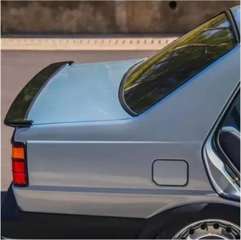 Auto Heckspoiler für VW Jetta Mk2 Spoiler 1994 1995 1996 1997 1998 1999 2000 2001 2002,Kofferraumspoiler Heckflügel Spoiler,Auto Dekoration Zubehör,A-Schwarz von Ka6MDg