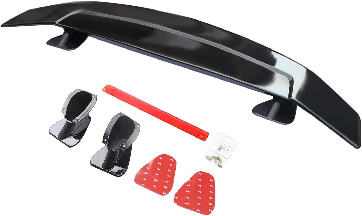 Auto Heckspoiler für VW Passat Bora Jetta EOS Phaeton Magotan,Kofferraumspoiler Heckflügel Spoiler,Auto Dekoration Zubehör,B-Glossyblack von Ka6MDg