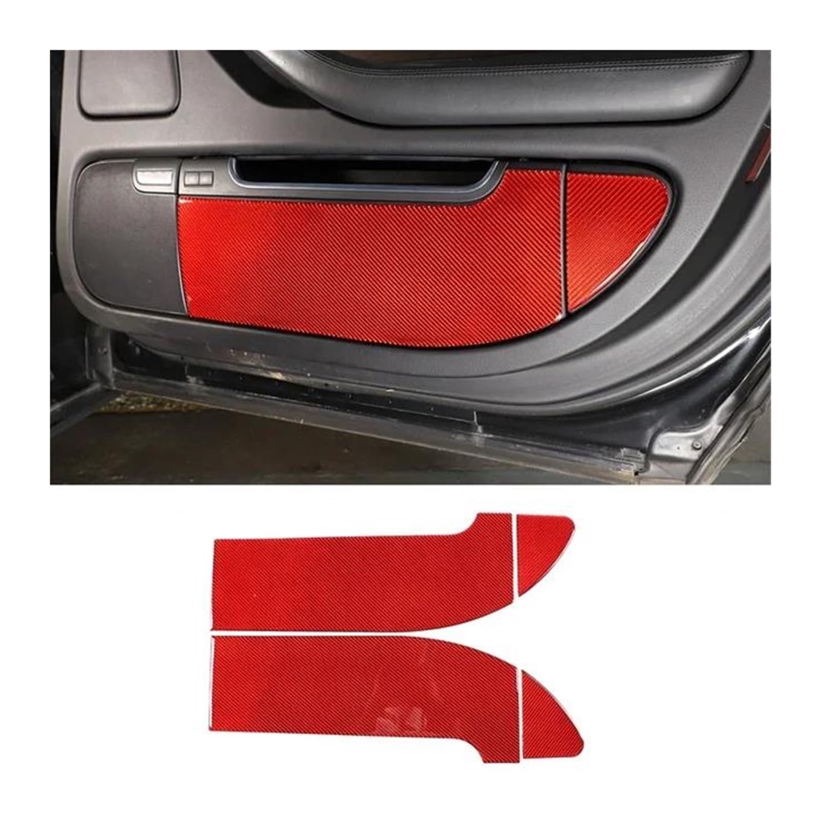 KaLaGong Autotürschutz Für Au&di A8 2004–2012 Weiches Autotür-Anti-Kick-Panel(2) von KaLaGong