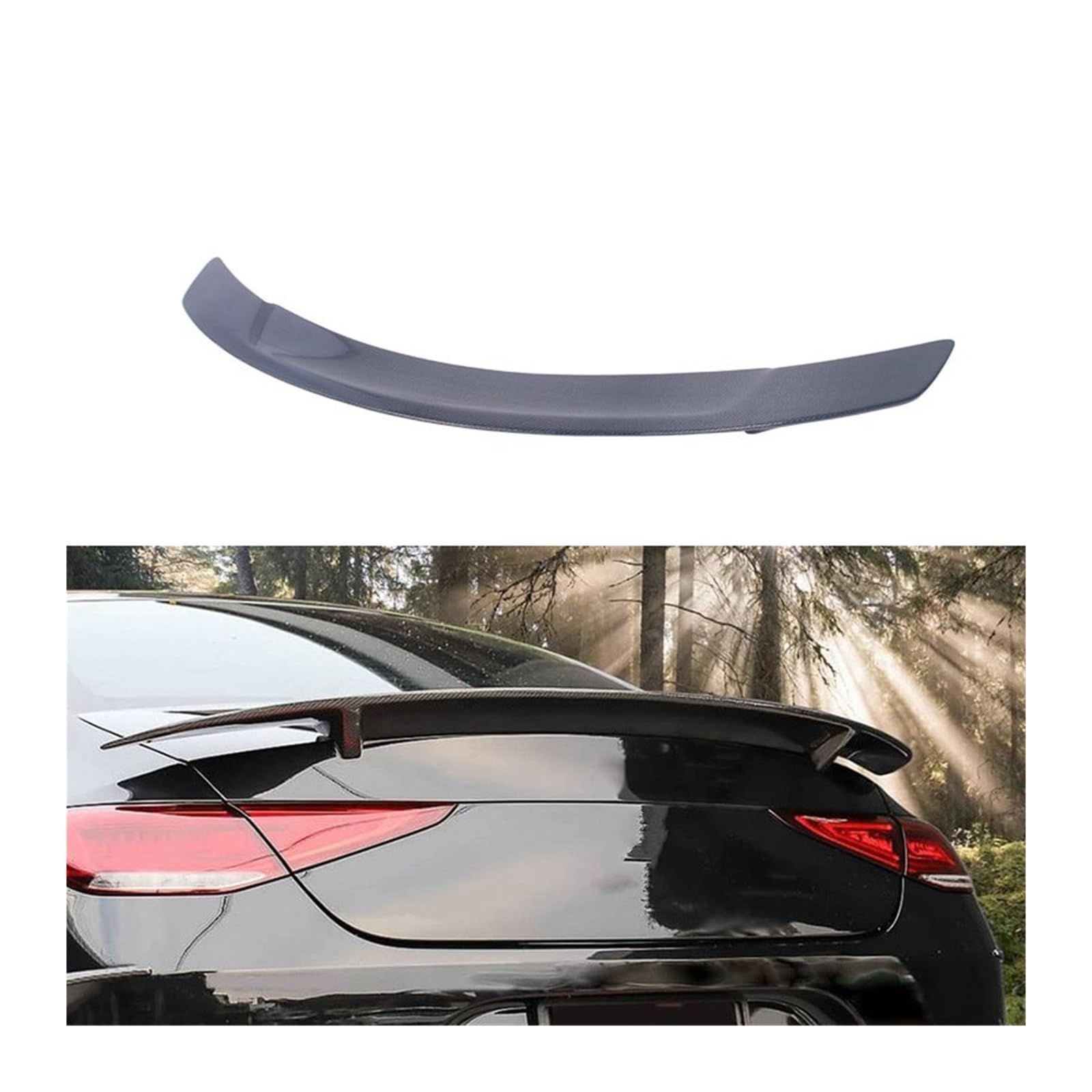 KaLaGong Heckspoiler Auto Spoiler Für Mercedes-Benz Für CLS W257 2018-2022 Auto Dach Flügel Und Heckflügel Modifikation Zubehör von KaLaGong