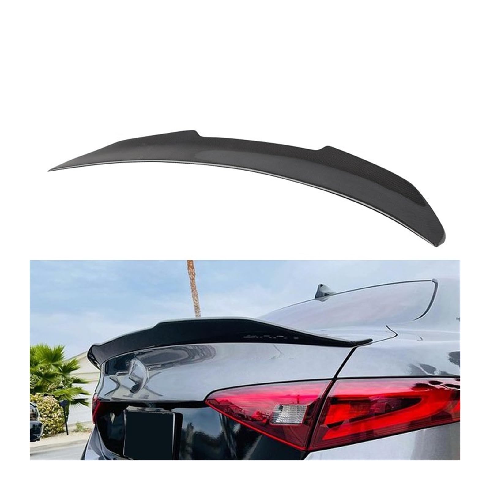 KaLaGong Heckspoiler Auto Spoiler Für Romeo Für Giulia 2015 Auto Heckflügel Modifikation von KaLaGong