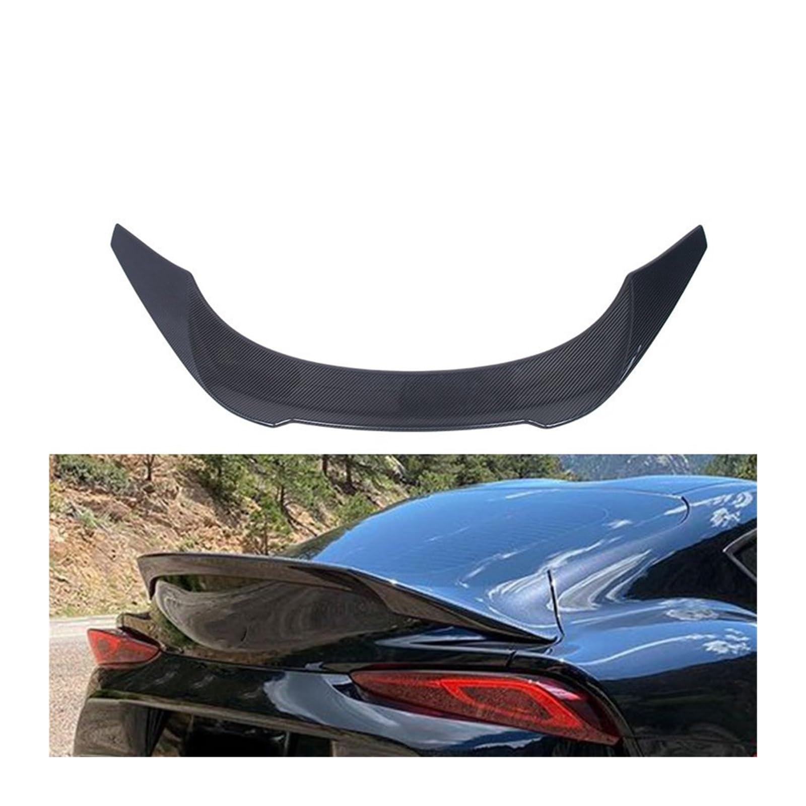 KaLaGong Heckspoiler Auto Spoiler Für Toyota Für Supra A90 2021 Auto Dach Flügel Und Heckflügel Änderung Zubehör von KaLaGong