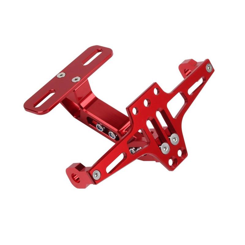 KaLaGong Kennzeichenhalters Für VOGE 300RR 300AC 525R Motorrad Kurze Schwanz Kennzeichen Halterung(Red) von KaLaGong