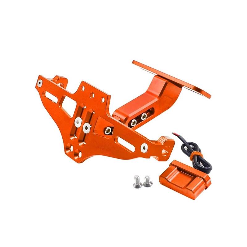 KaLaGong Kennzeichenhalters Für hon&da VTR1000F VTR1000 VTR 1000 F/Für Firestorm Motorrad Schwanz Hinten Kennzeichen Halterung(Orange) von KaLaGong