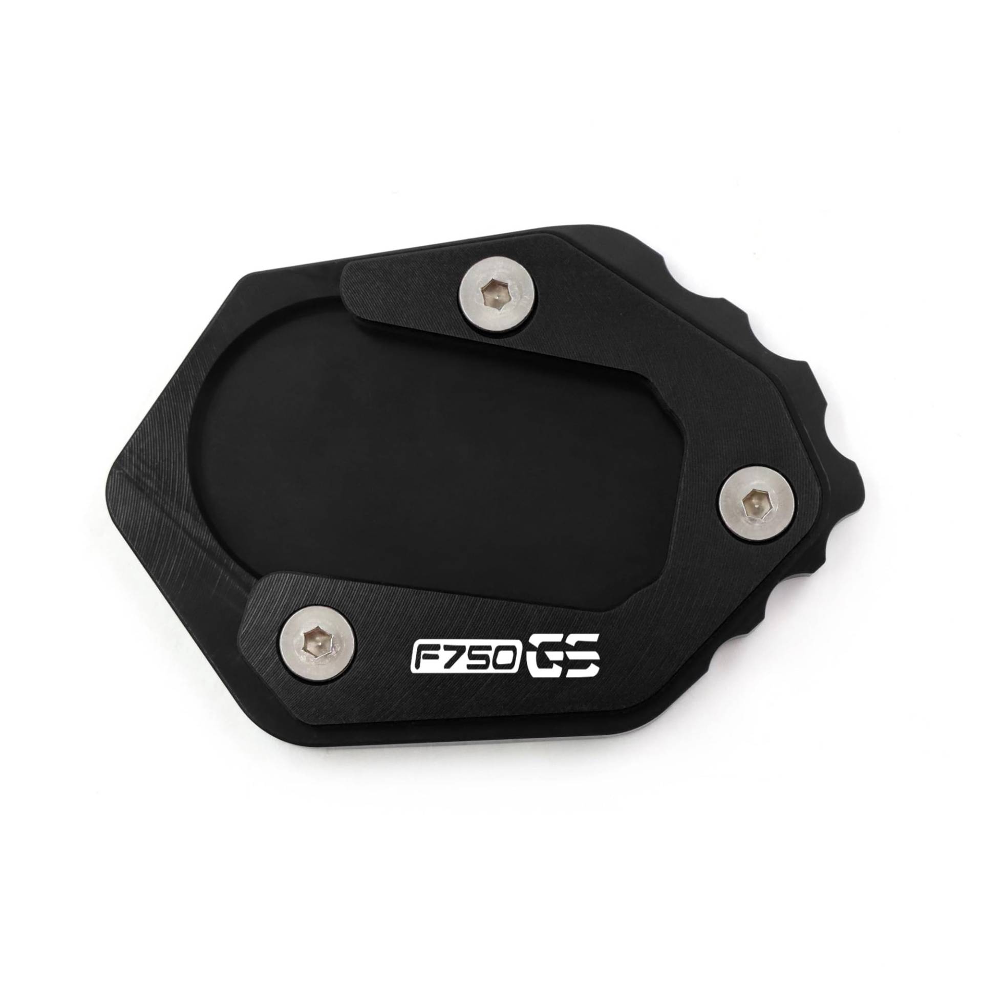 KaLaGong Kissen für Seitenständer Für BM&W F850GS F750GS 2018-2023 Motorrad Kickstand Fuß Seitenständer Verlängerung Pad Stützplatte(1,for F750GS) von KaLaGong