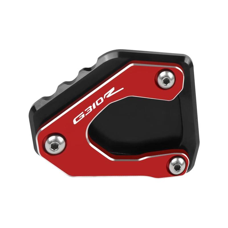 KaLaGong Kissen für Seitenständer Für BM&W G310R G 310 R 2017-2019 Motorrad Kickstand Extension Pad Fuß Seitenständer Verlängerungsplatte(4) von KaLaGong