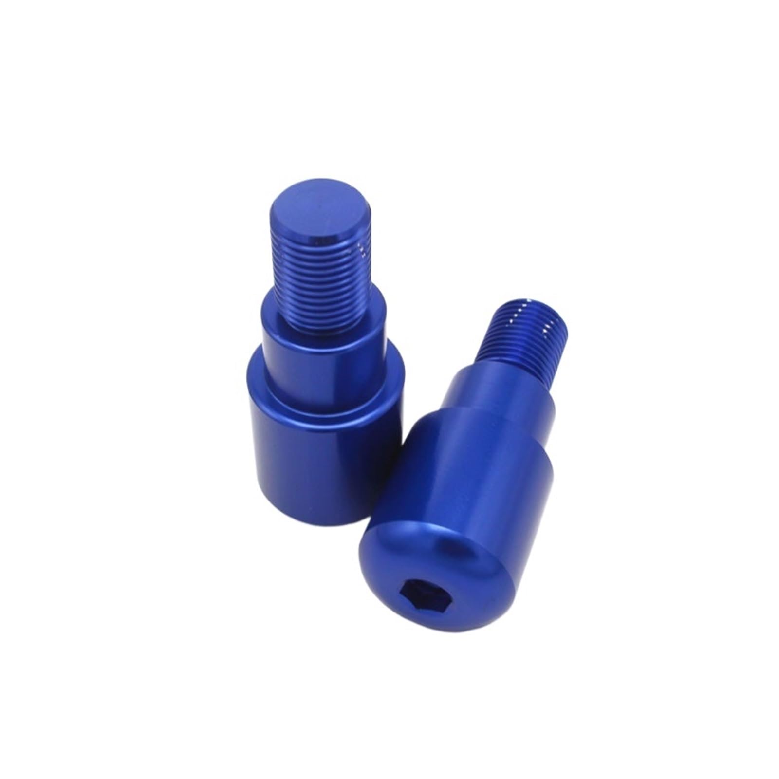 KaLaGong Motorradlenkerenden Für YA&MAHA MT03 MT07 MT09 MT10 MT 03 07 09 10 Tracer 900 GT Motorräder Lenker Griffe Stecker Slider Griff Bar Ends(Blau) von KaLaGong