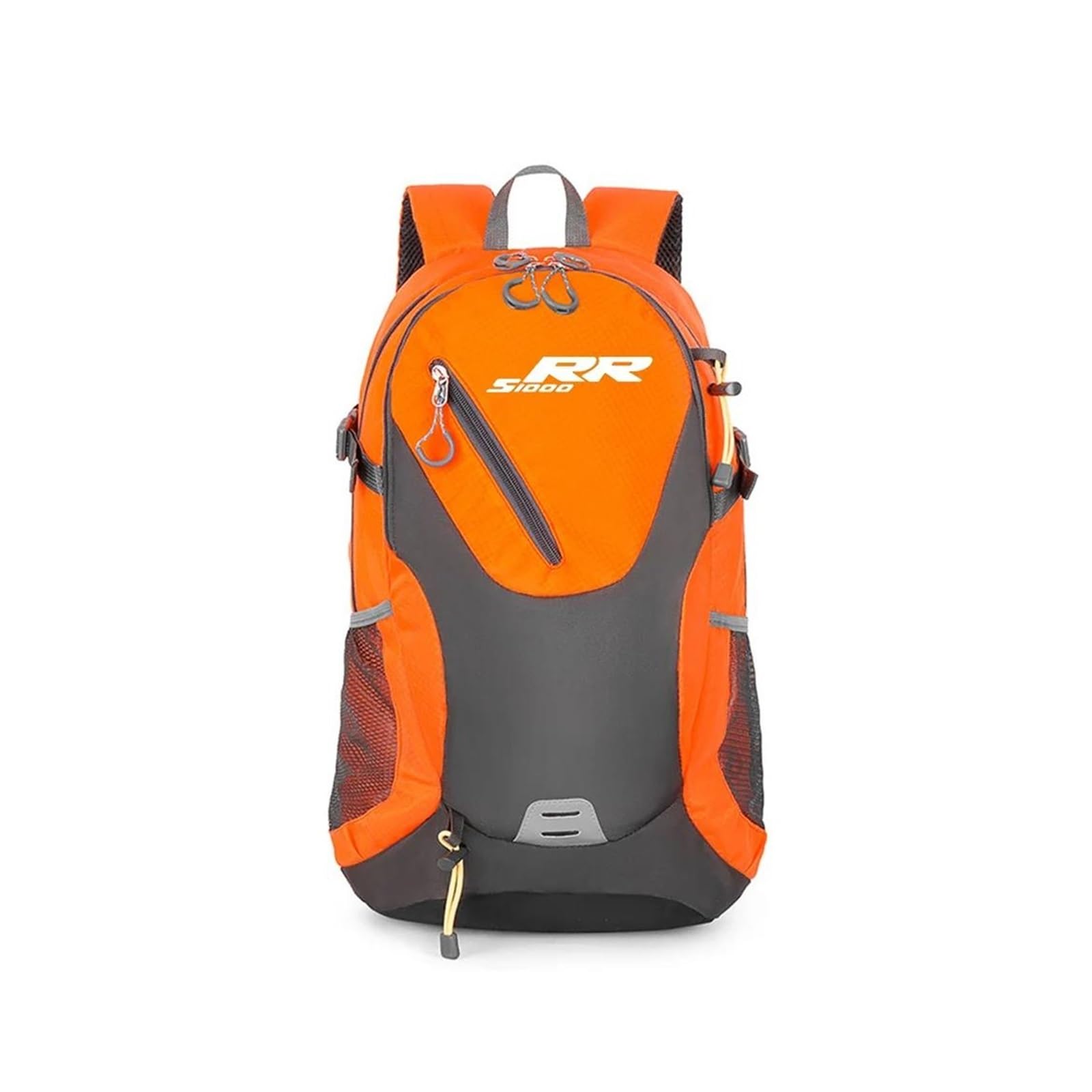 KaLaGong Motorradrucksäcke Für BM&W S1000RR S1000 RR Motorrad Wasserdichter Rucksack(Orange) von KaLaGong