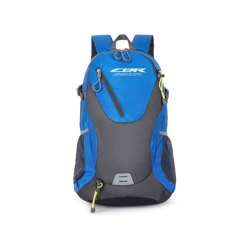 KaLaGong Motorradrucksäcke Für CBR650R CBR 650R Motorrad Wandern Reisen Radfahren Tasche(Blue) von KaLaGong