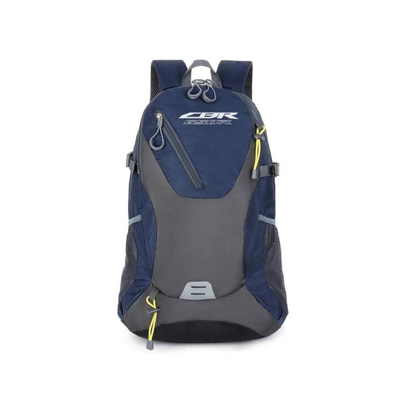 KaLaGong Motorradrucksäcke Für CBR650R CBR 650R Motorrad Wandern Reisen Radfahren Tasche(Navy Blue) von KaLaGong