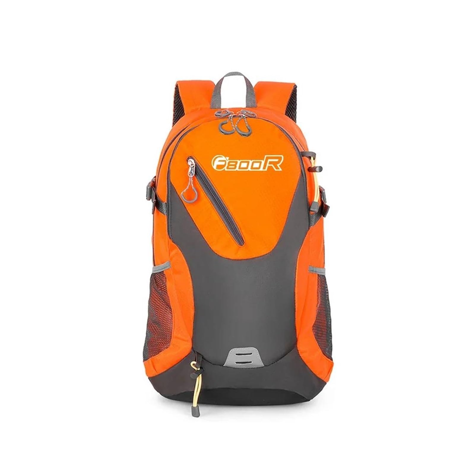 KaLaGong Motorradrucksäcke Für F800R F800 R Motorrad Wasserdichter Rucksack(Orange) von KaLaGong