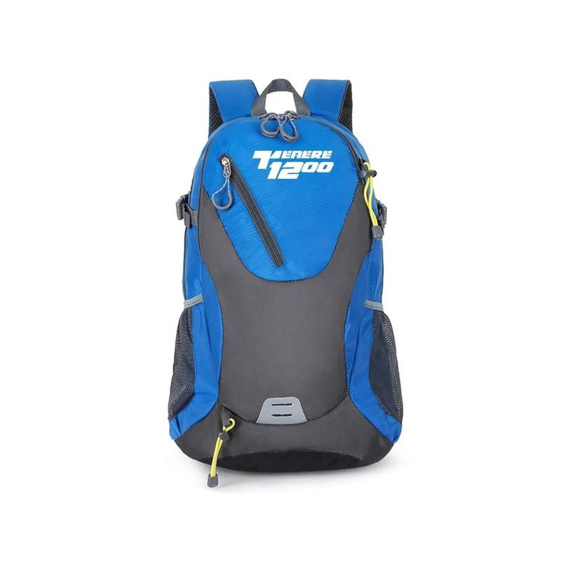 KaLaGong Motorradrucksäcke Für Für Tenere 1200 Motorrad Wandern Reise Radfahren Tasche(Blue) von KaLaGong