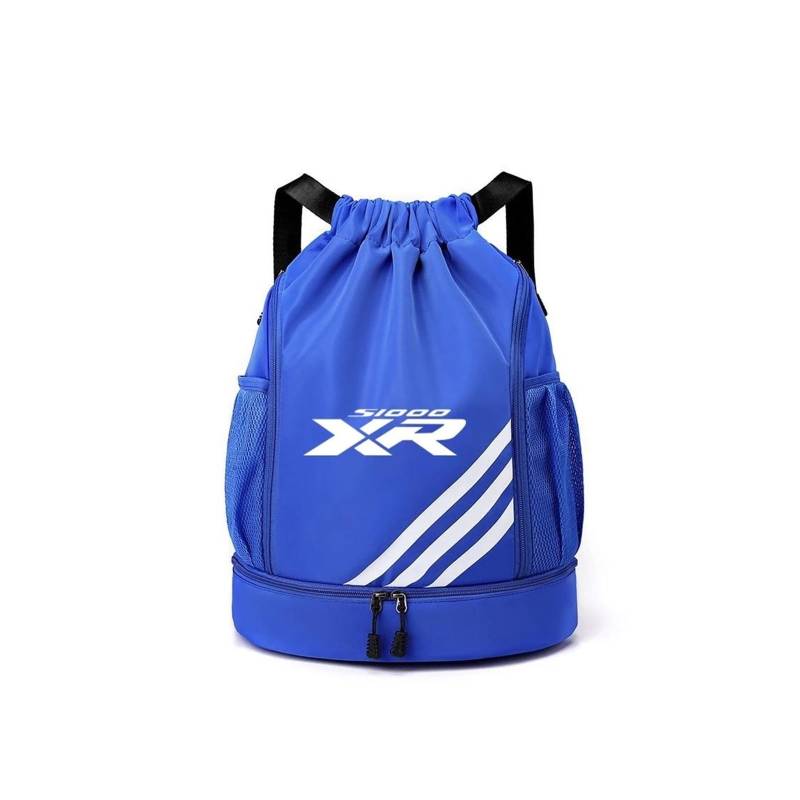 KaLaGong Motorradrucksäcke Für S1000XR S1000xr Motorrad Wasserdichter Rucksack(Blue) von KaLaGong