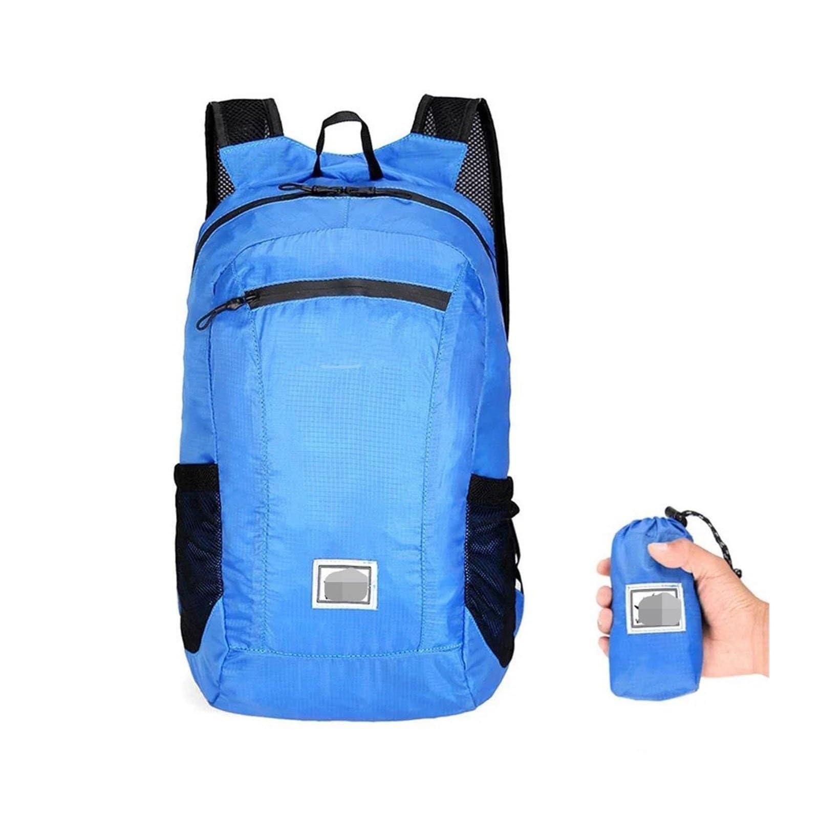 KaLaGong Motorradrucksäcke Für TDM850 TDM900 Motorrad Faltbarer Wasserdichter Rucksack(Blue) von KaLaGong