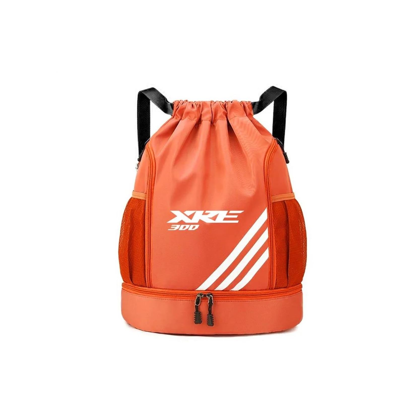 KaLaGong Motorradrucksäcke Für hon&da XRE300 XRE 300 Motorrad Wasserdichter Freizeitrucksack(Orange) von KaLaGong