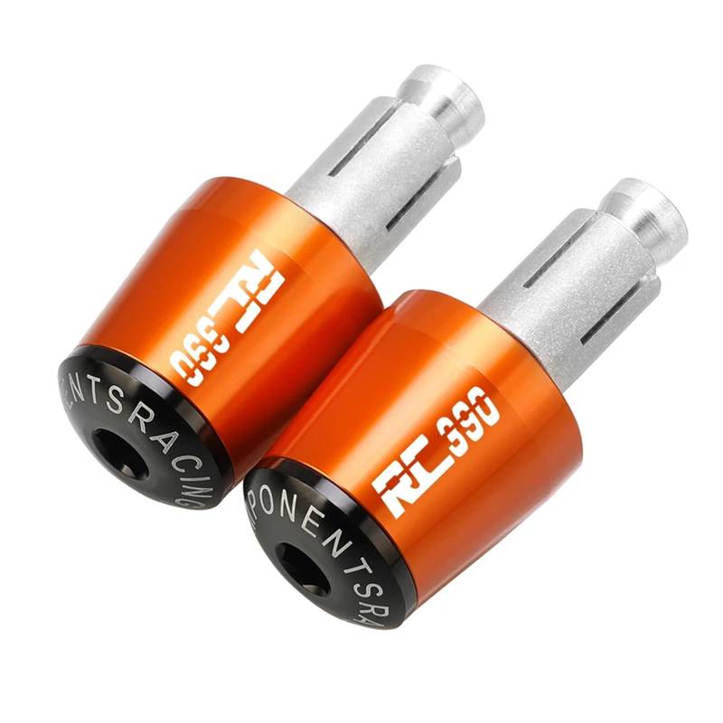 Motorradlenkerenden Für RC390 2013-2024 Lenker Getriebe Ausgewogene Stecker Slider Lenker Griffe Kappe Griff Bar Kappe End Stecker(2) von KaLaGong