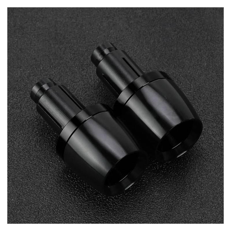 Motorradlenkerenden Für Suzuki GSR 600 400 750 GSR750 GSR600 GSR400 Griff Bar End Gewicht Lenker Griffe Kappe Anti Vibration Silder Stecker(Schwarz) von KaLaGong