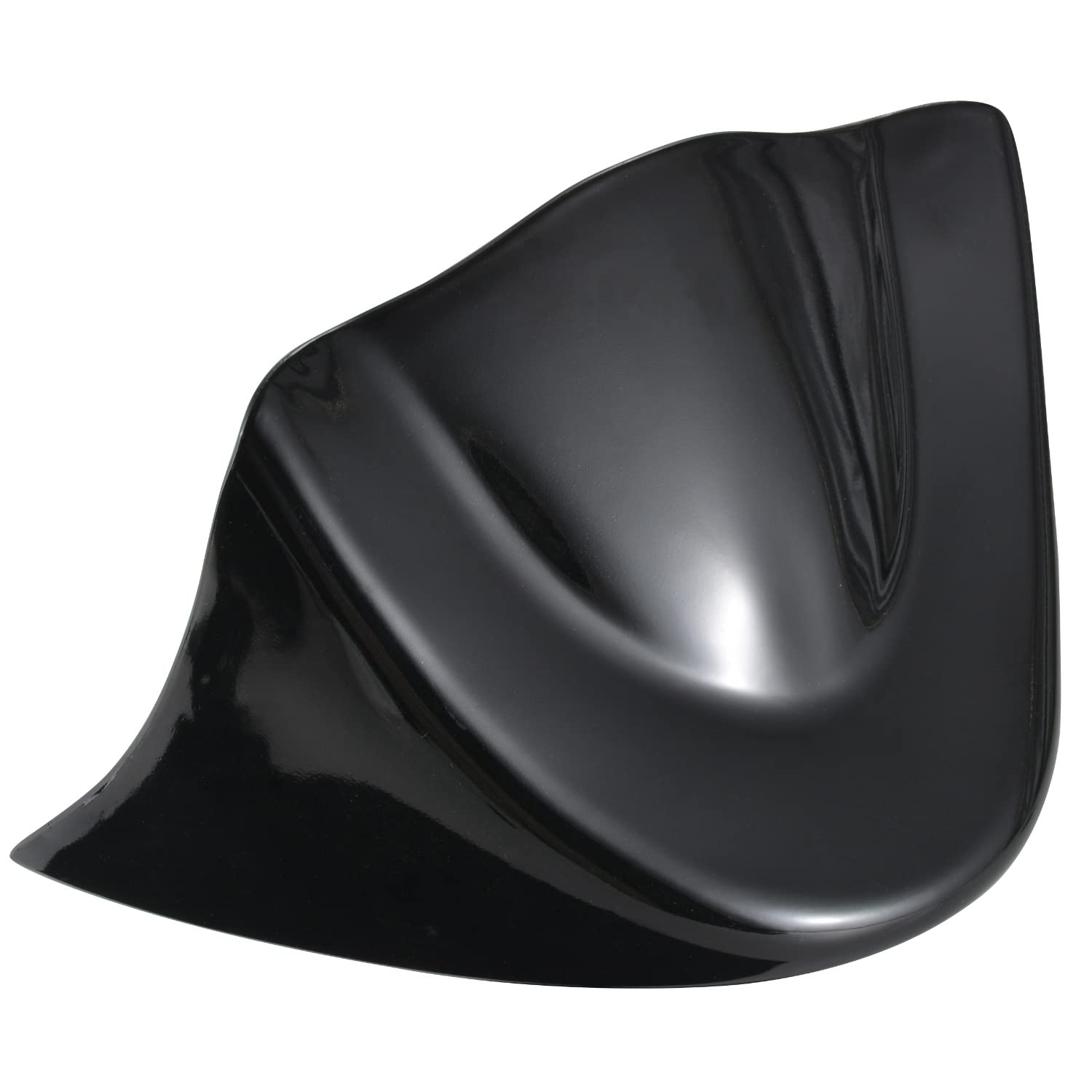 KATUR Motorrad-GläNzend Schwarz Kinnverkleidung Unterer Frontspoiler Luftdamm Kompatibel Mit Harley Davidson Sportster 2004–2014 Xl883 Xl1200 2004–2015(Glatt Schwarz) von KATUR