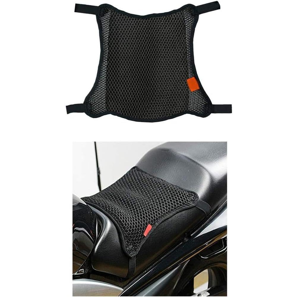 Kacepar Dirt Bike Sitzbezug, Motorrad Sitzbezug Anti-Rutsch Pad Sitzbezug, 3D Wabenstruktur Atmungsaktiv Sitzpolster, MBSC3DMESH von Kacepar