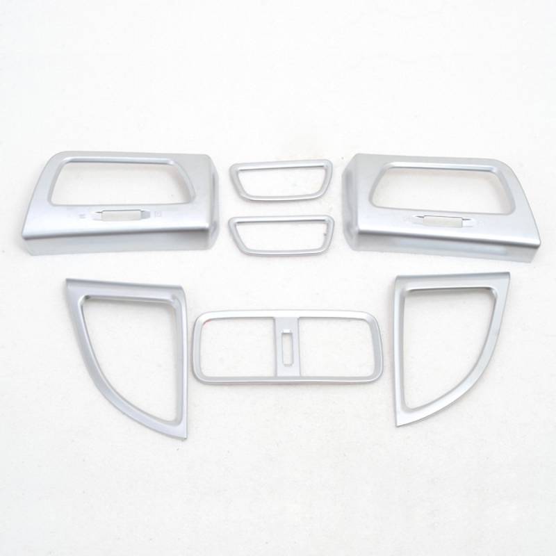 Verkleidung für Lüftungsschlitze, für Honda CRV CR-V 2012–2014, ABS, matt, 7-teiliges Set von Kadore