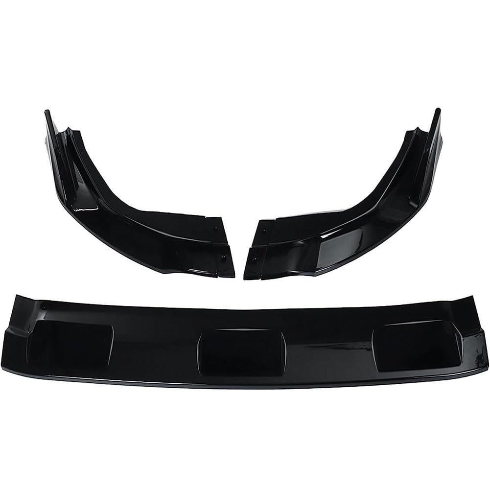 Auto Frontspoiler für Toyota RAV4 2019-2020, ABS Frontlippe Spoiler FrontstoßStange Lippe Splitter Diffusor Antikollisionsschutz Zubehör von Kadue