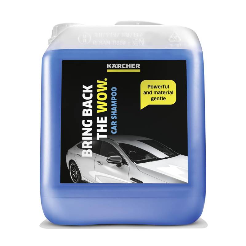 Kärcher Autoshampoo RM 619 (5 l) zur gründlichen Reinigung von Lack- und Kunststoffoberflächen, black von Kärcher