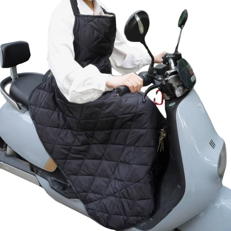 Rollerbeinbein 47 warm hängender Motorrad-Runde mit Taillengurt und Taschenwinddichte wasserdichte PVC-Stoffdecke E-Bike-Beindecke für den, Winter-Roller-Beinabdeckung von Kalastussaari