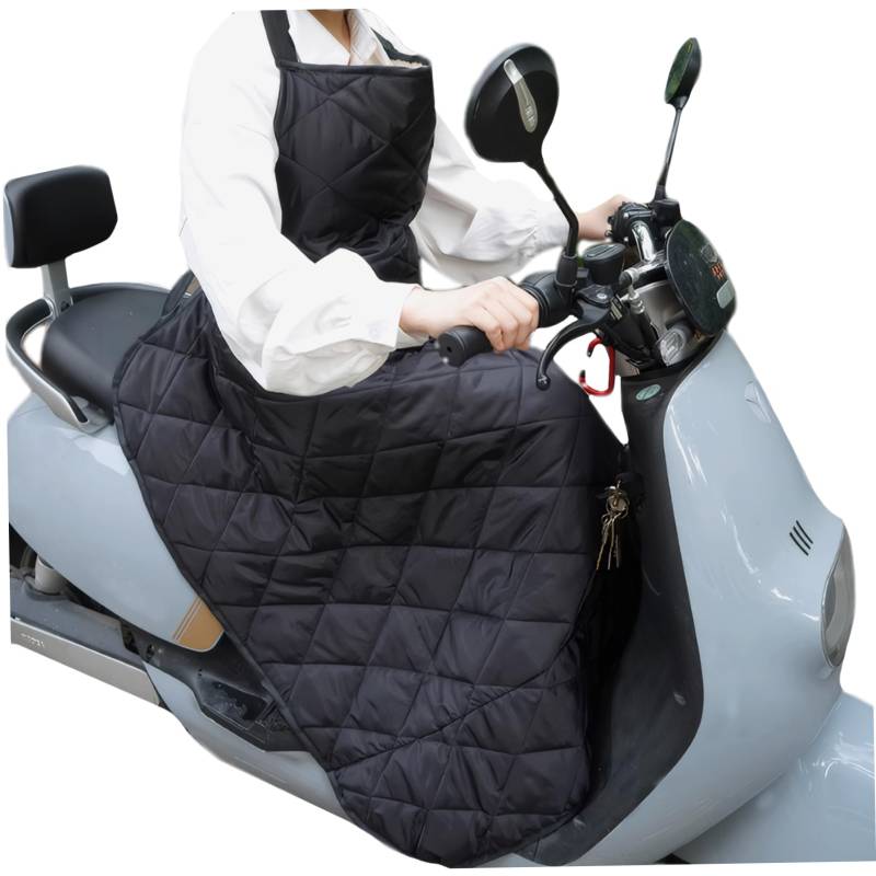 Scooterbeinbein 47 warm hängender Motorradbeinabdeckung mit Taillengurt und Taschenwinddichte wasserdichte Roller -Decke für den, Winter, Winter von Kalastussaari