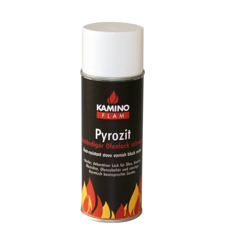 Kamino-Flam 333330 Ofenlack-Spray 300 ml, schwarz matt von Kamino-Flam