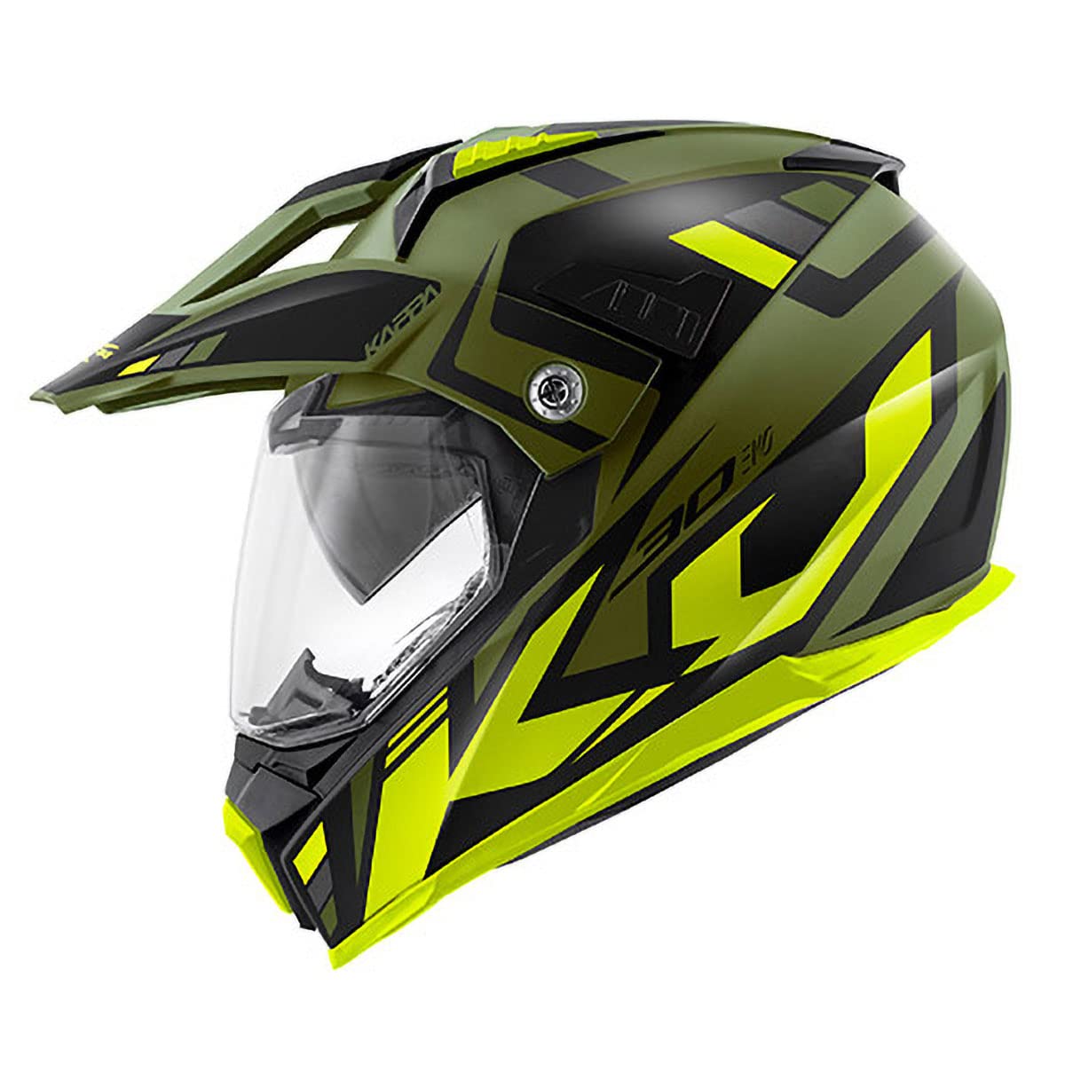 KAPPA Endurohelmet KV30 EVO GRAYER green HKKV30RGYGY61 size XL von Kappa