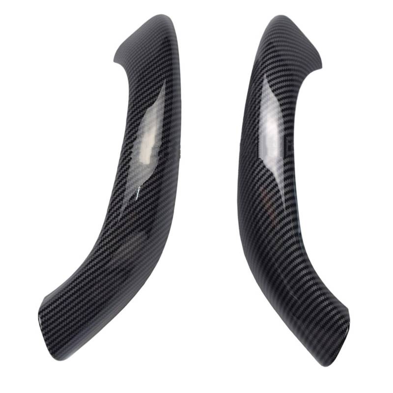 Türgriff Innen Beifahrer Für X1 F48 F49 X2 F39 Auto Links Rechts Innen Tür Pull Griff Äußere Abdeckung Auto Innengriff (Größe : Carbon fiber-2Pcs) von KarDoL