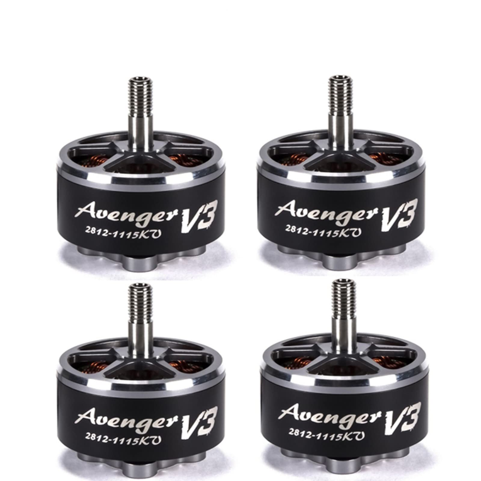 Karlak 4PCS 2812 V3 900KV Brushless Motor für FPV Multicopter Fernbedienung Drohne von Karlak