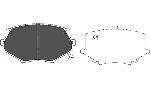 Kavo Parts KBP-4527 Bremsklotz von Kavo Parts