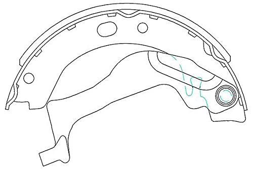 Kavo Parts KBS-9909 Bremsbacke von Kavo Parts