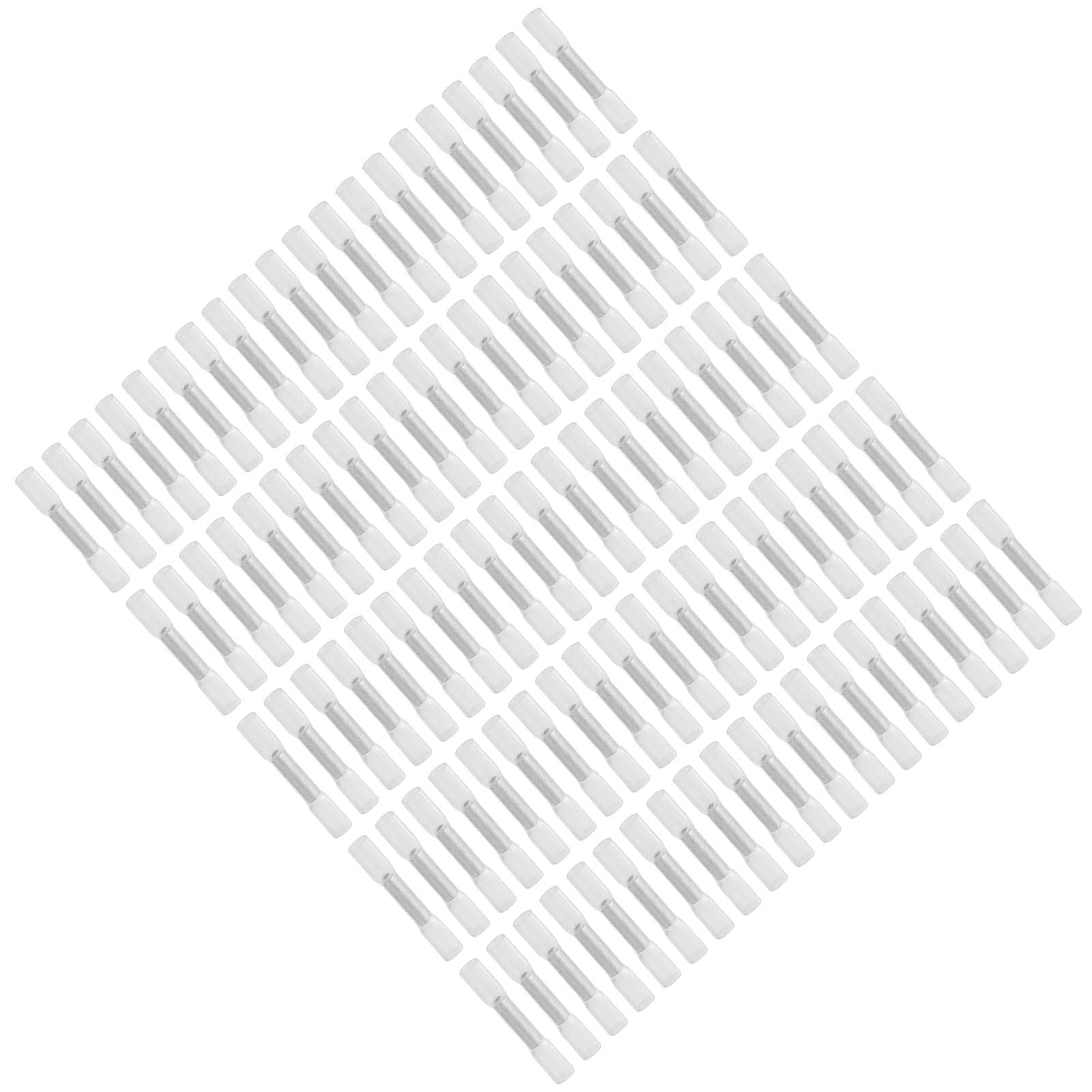 100 Stück 26–24 AWG Isolierte Schrumpfdraht-Crimp-Klemmen-Anschluss-Set für Heimwerker-Projekte Im Automobil- und Marinebereich von Kavolet