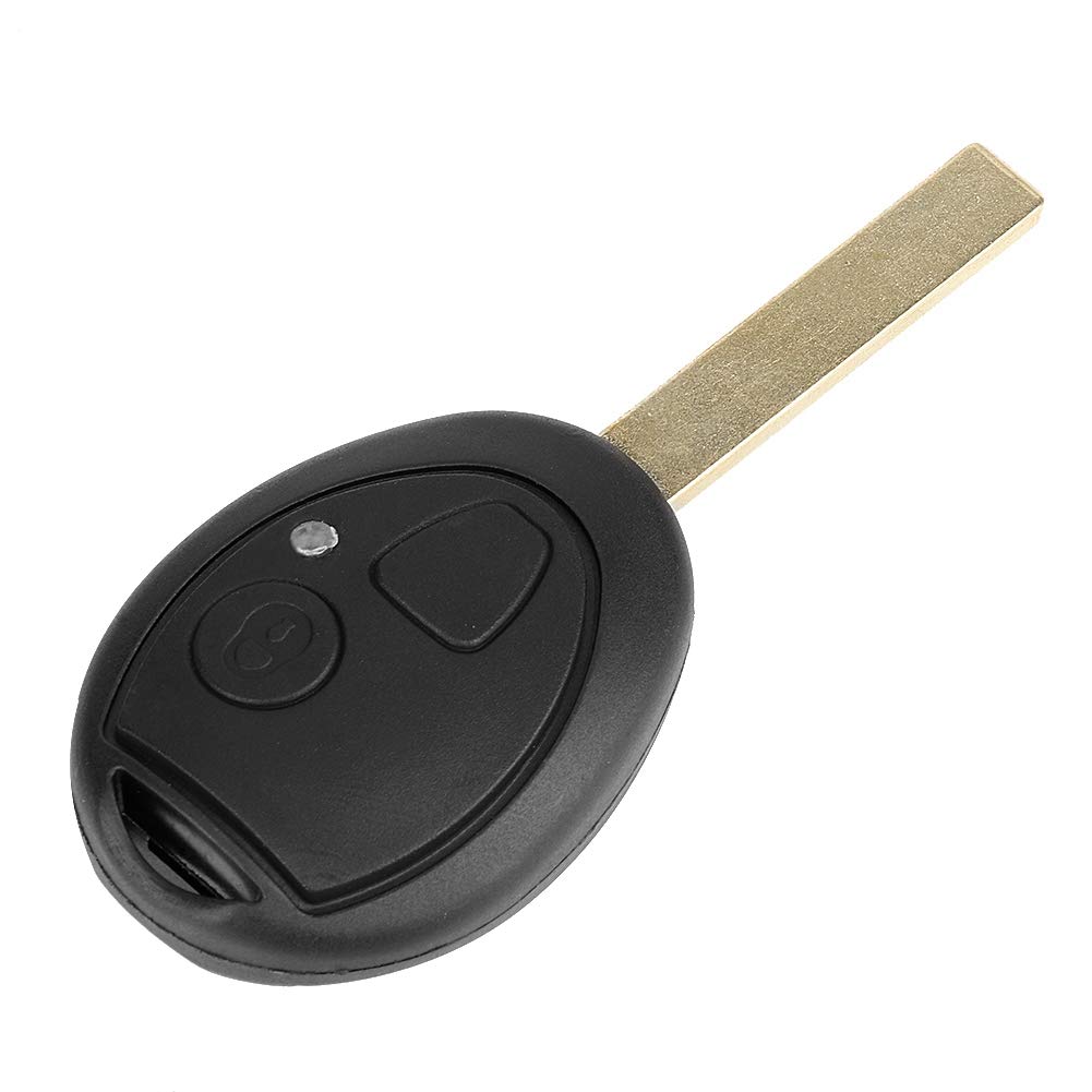 2 Taste Car Remote Key FOB Shell Hülle Blindklinge Robustes ABS -Material für Rover 75 Mg ZT von Kavolet