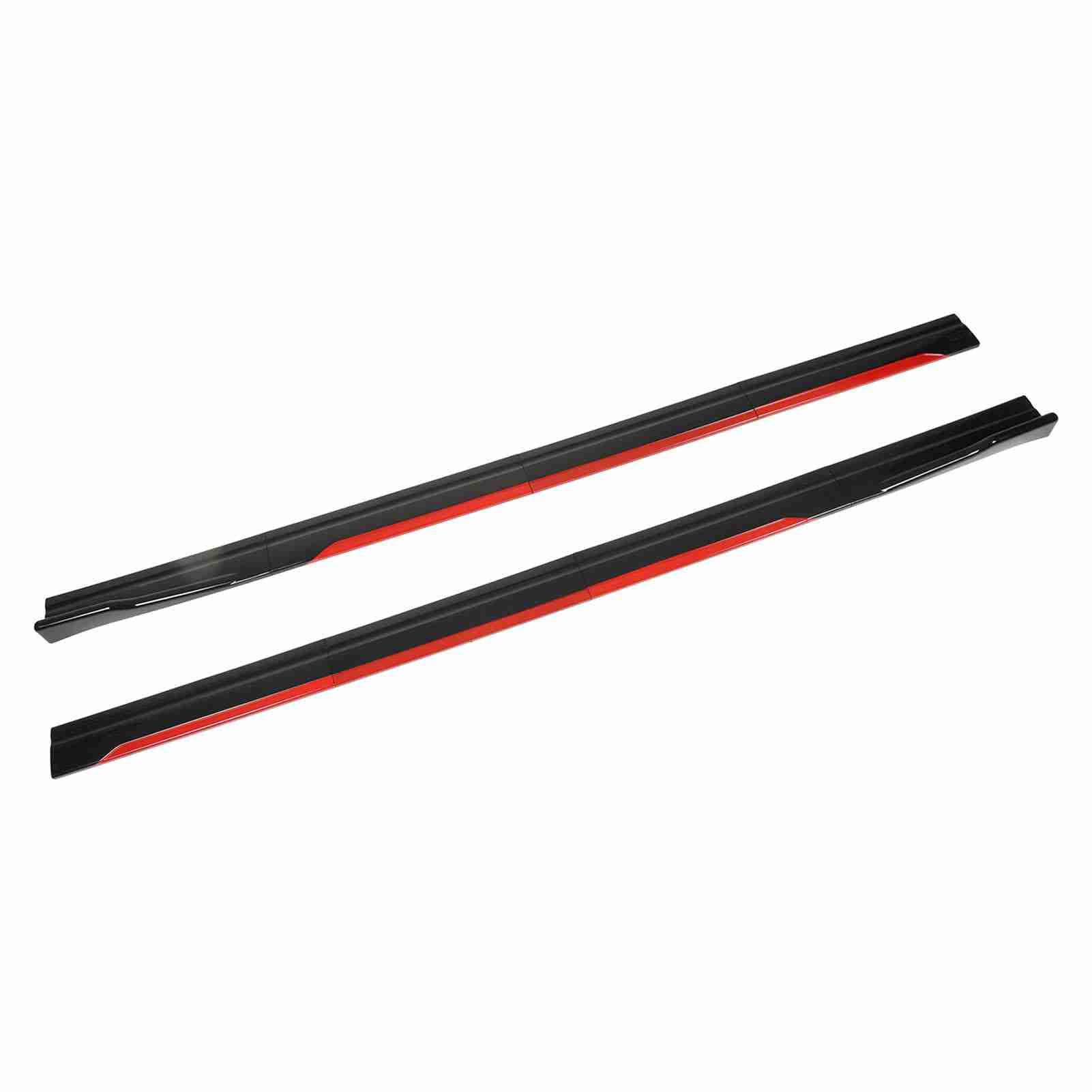 Car Body Styling Side Rock Schwarz Rote Trimpelder Diffusor für Universal von Kavolet