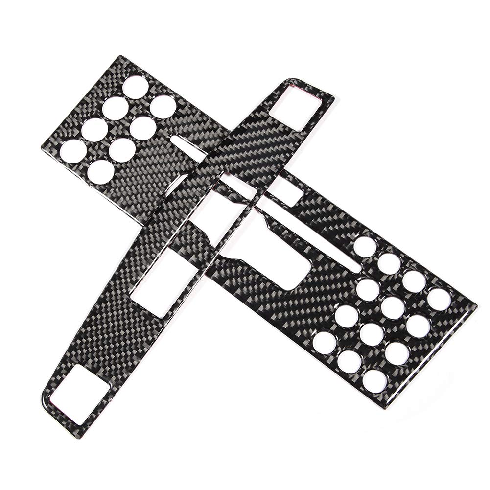 Carbon Fibre Center Konsole Navigationskabine Trim Leicht Robust für C Klasse W204 von Kavolet