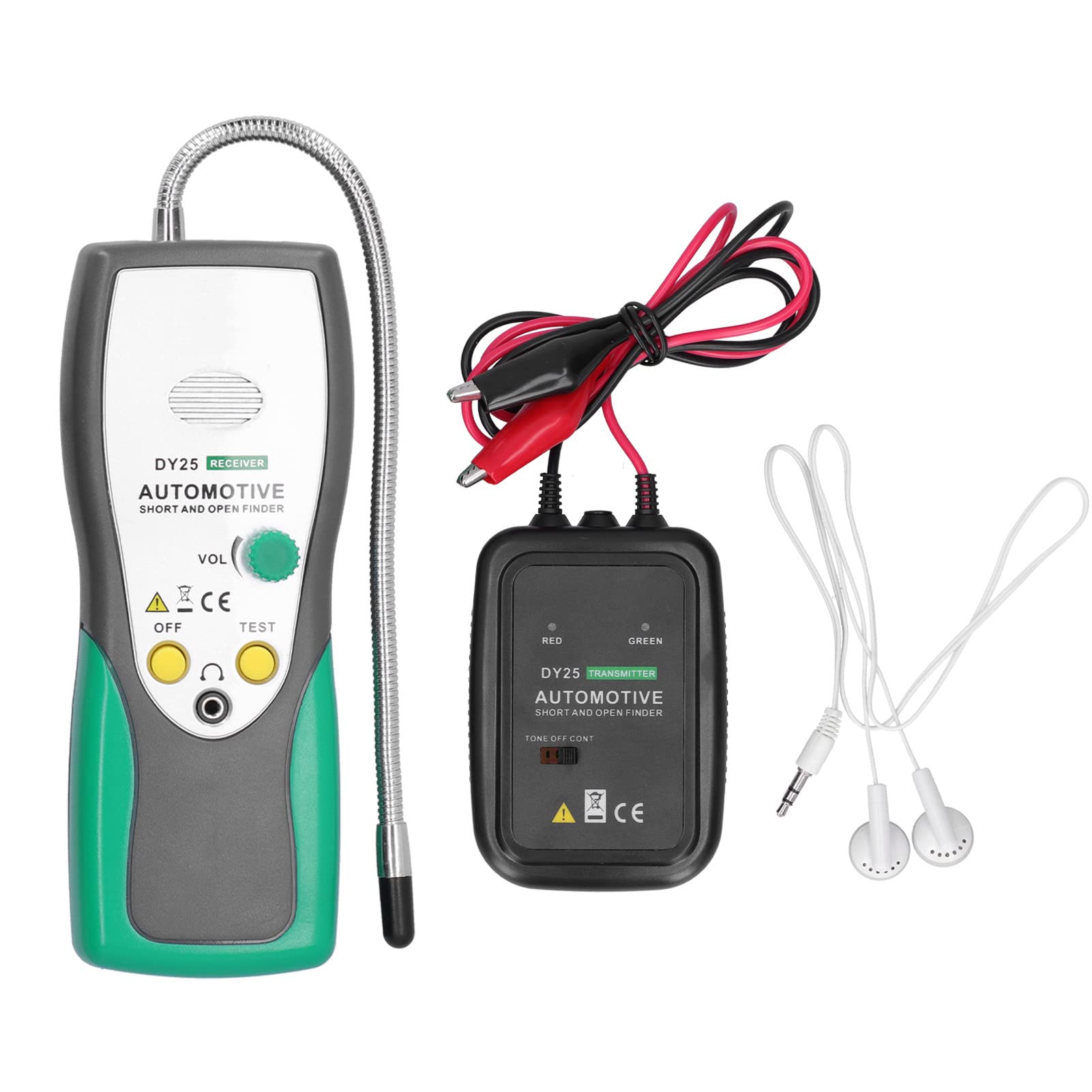 Kurzer und Offener Schaltkreis Finder, Drahttracer-Detektor für Fahrzeuge mit Flexibler Sonde, Einstellbarer Empfindlichkeit und Batterieschutz, Geeignet für 6-42 V DC, kein Kurzer und Offener Schaltkreis Finder, Drahttracer-Detektor für Fahrzeuge mit Flexibler Sonde, Einstellbarer Empfindlichkeit und Batterieschutz, Geeignet für 6-42 V DC, kein von Kavolet