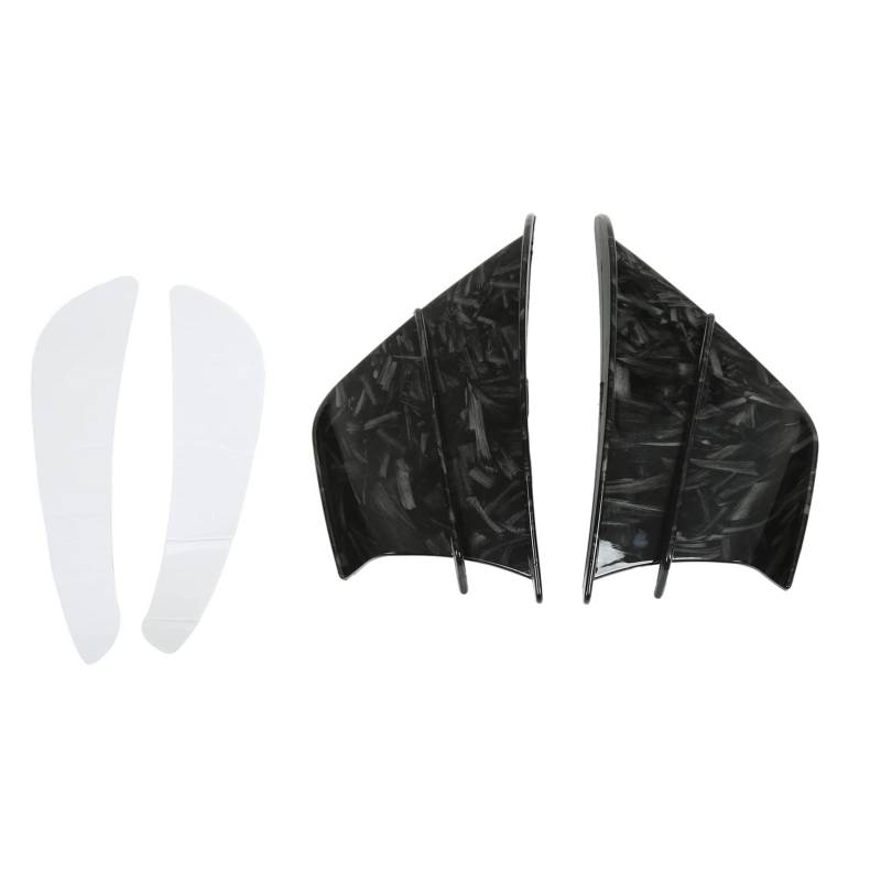 Motorrad -Seitenspoiler Aerodynamic Winglets für Z900 Z1000 R1 R3 R25 CBR650Motorrad Seite Spoiler Aerodynamische Winglets für 400 250 Z900 Z1000 R1 R3 R25 CBR650 (Marmorkorn) von Kavolet