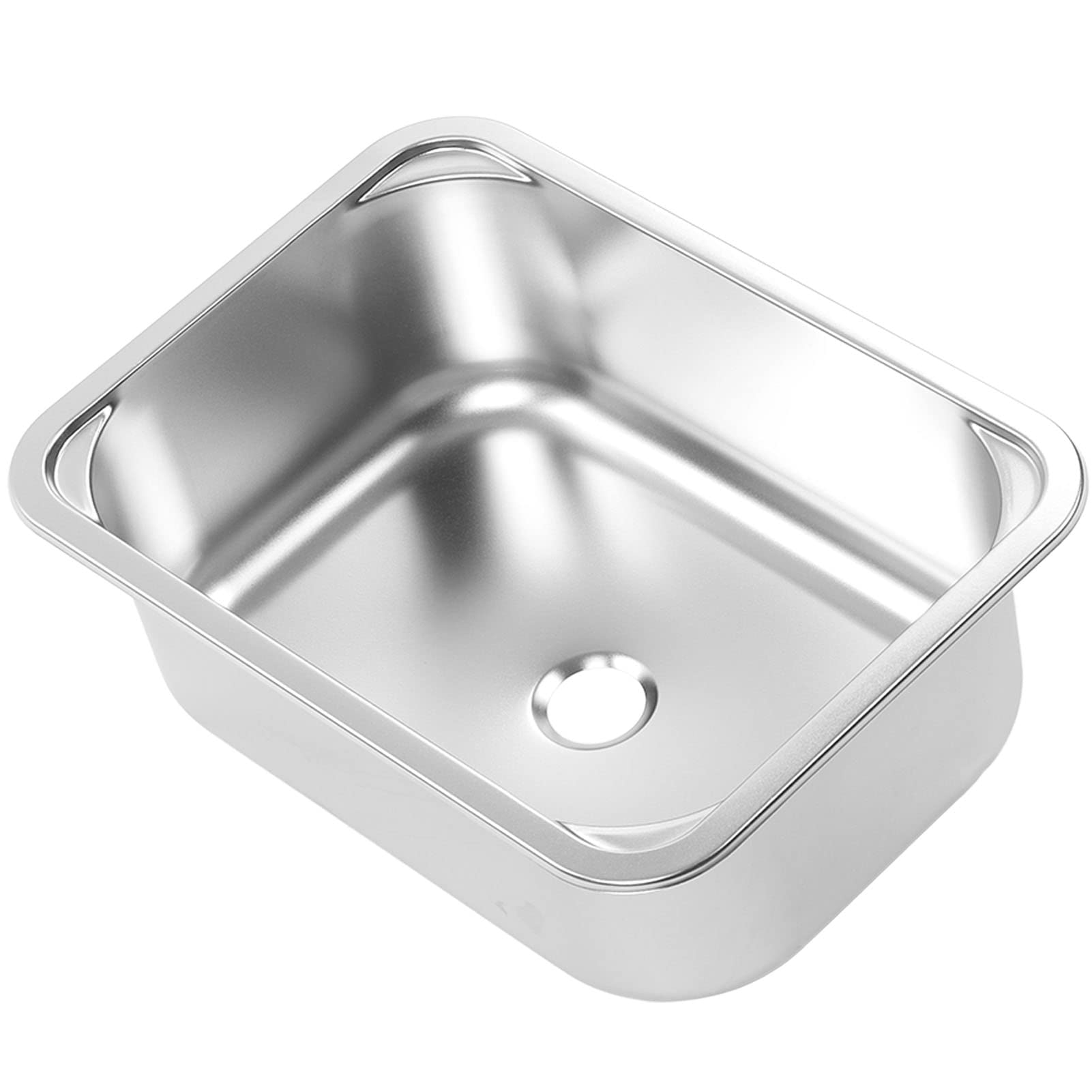 RV Spüle Edelstahl Flush Handwaschbecken Waschbecken mit 40 Mm Abfluss für Wohnmobile Campervans Yachten Boote von Kavolet