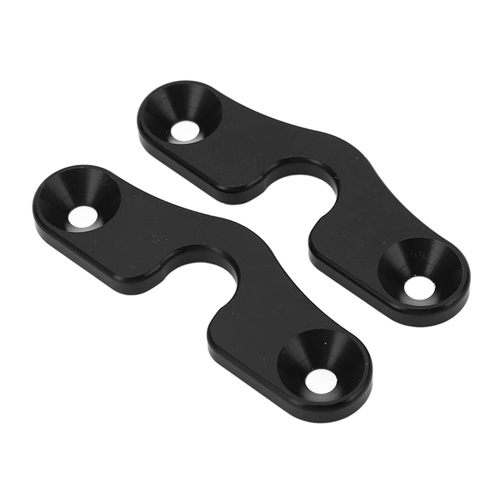 Sun Visor Clip Reparatur Kit Aluminiumlegierung Schwarz Anodized für JK JL Jlu Treiber Passagiere Robust Bequem von Kavolet