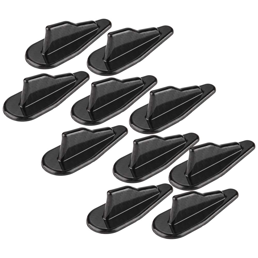 Universal Black Style Car Dach Hai Flossen Wirbel Generator 10pcs für die Meisten Autos von Kavolet