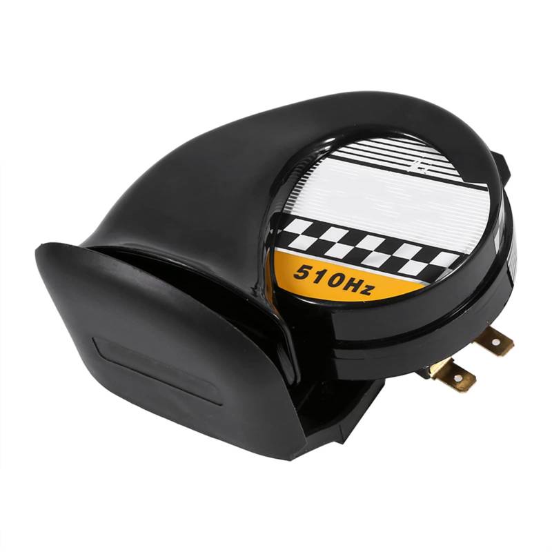 Universal Mini Laut Schneckenhorn Motorrad Lautsprecher 12V 510HZ Wasserdicht von Kavolet