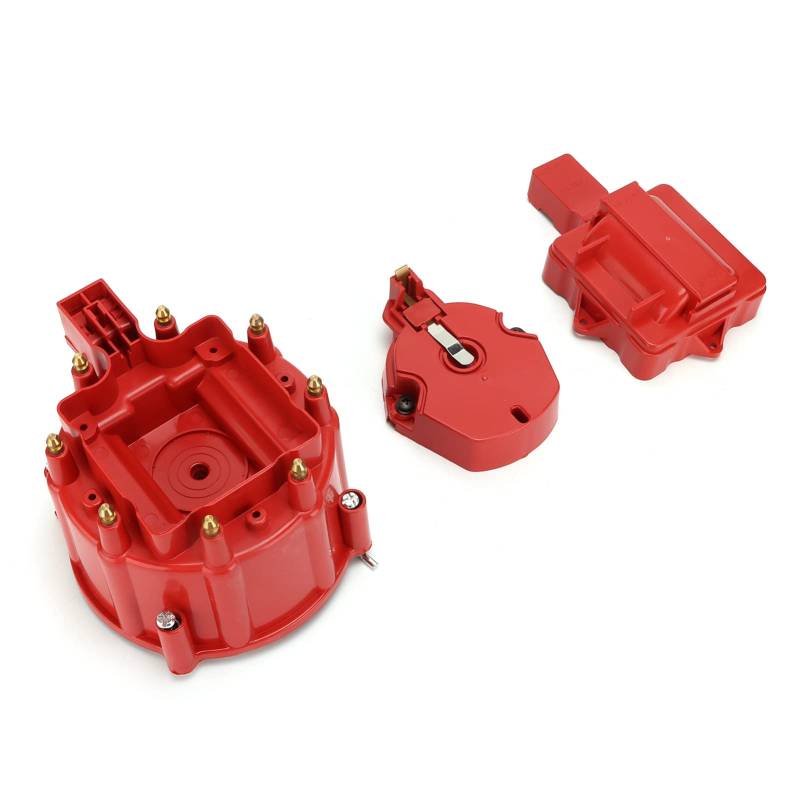 Verteilerkappe Spulenrotor Rot Ersatz für Kit für 265-502 V8-Motoren von Kavolet