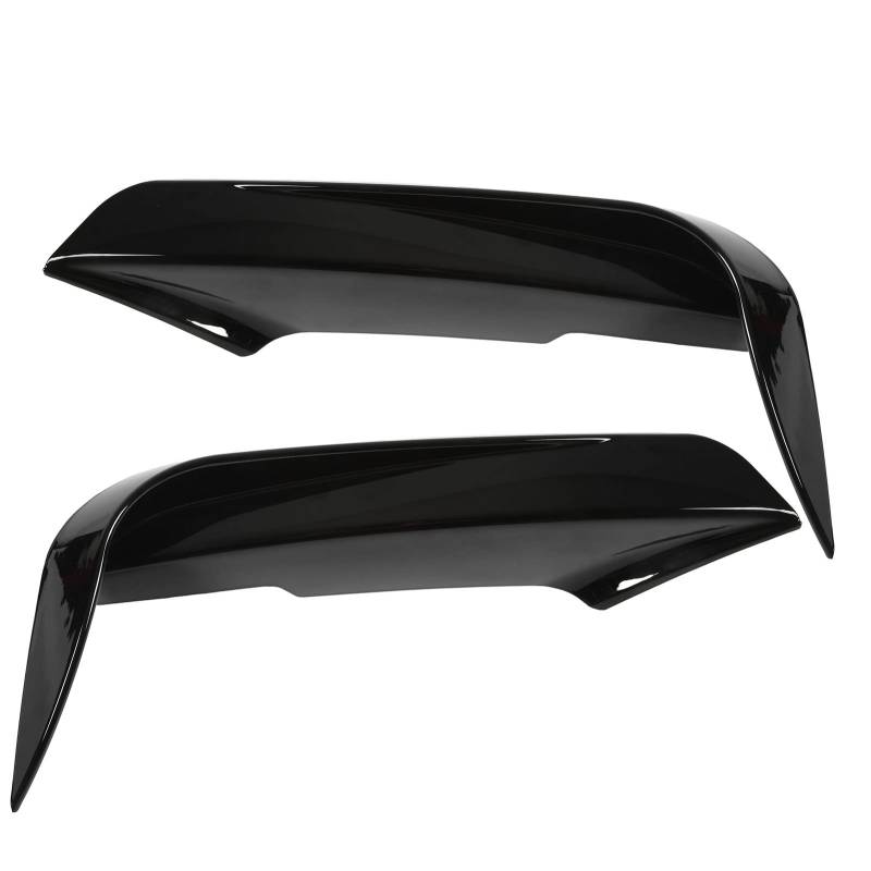 Vordere Stoßstange Vent Canard Splitter Links Rechts Abs Windmesser Ersatz für 3 Serien F30 F31 F3 320i 328i M Sport (Schwarz) von Kavolet