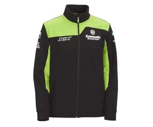 Kawasaki MX Herren Sweatshirt schwarz Größe L von Kawasaki