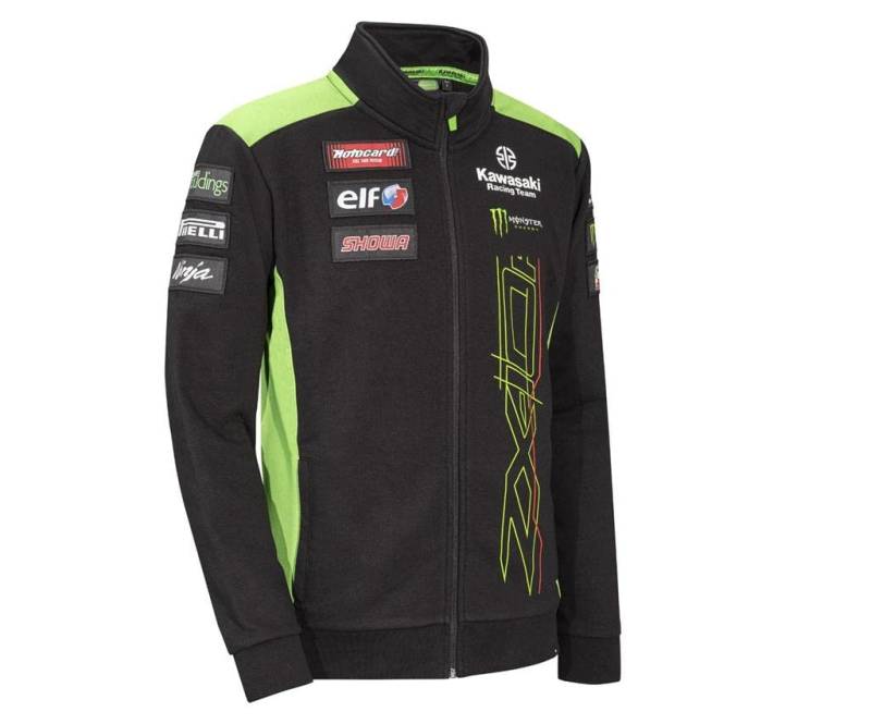 Kawasaki WSBK Sweatshirt Jacke (L) von Kawasaki