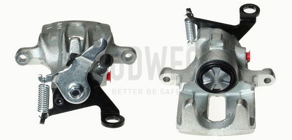 Bremssattel Hinterachse links hinter der Achse Kawe 342850 von Kawe