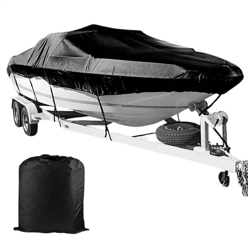 Bassbootabdeckung, angestellte Bootsabdeckung | 190t Oxford Stoffschatzhöhe für den Winter,Fischerei Marinesgeräte Schiffszubehör für Dinghy -Beschützer für Outdoor, von Kaxenig